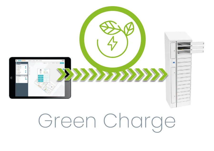 onView_Smart_Locker_Green_Charge