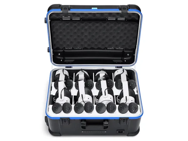 Ladekoffer für 8 VR-Headsets