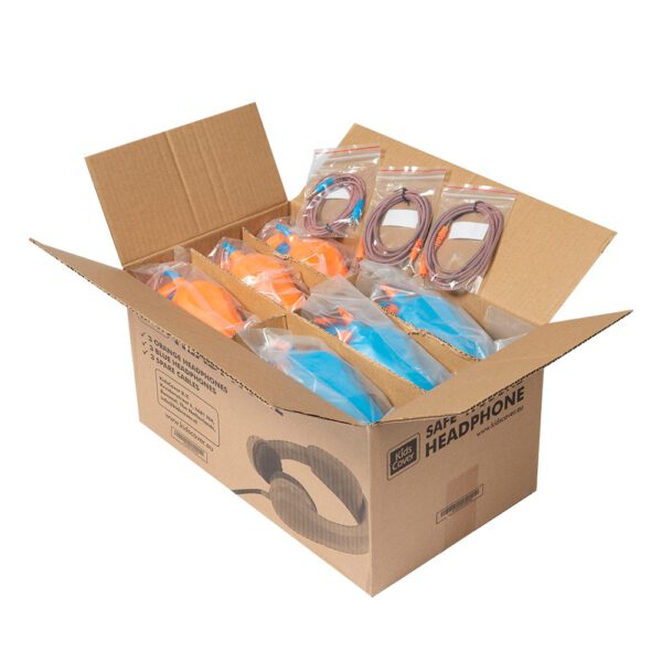 Kopfhörer Safe'n Sound 6er Pack Orange/Blau - Image 2